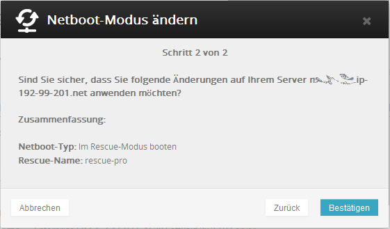 Netboot Modus