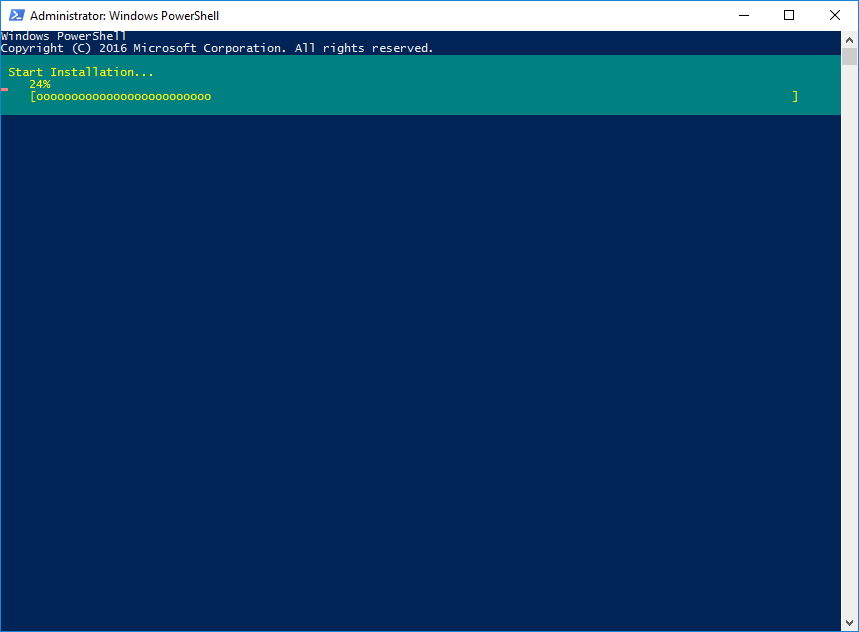 Windows PowerShell